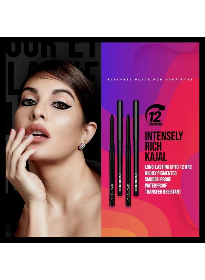 Colorbar Cosmetics Matte Intensely Rich Pencil Kajal-Creatively, Black, 0.30 G | Moisturizing | Longlasting | Smudge Proof |Long-Wearing | Waterproof - Image 4